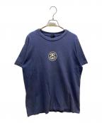 stussyステューシー）の古着「半袖カットソー」｜ネイビー