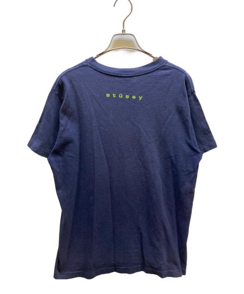 stussy（ステューシー）stussy (ステューシー) 半袖カットソー ネイビー サイズ:Mの古着・服飾アイテム
