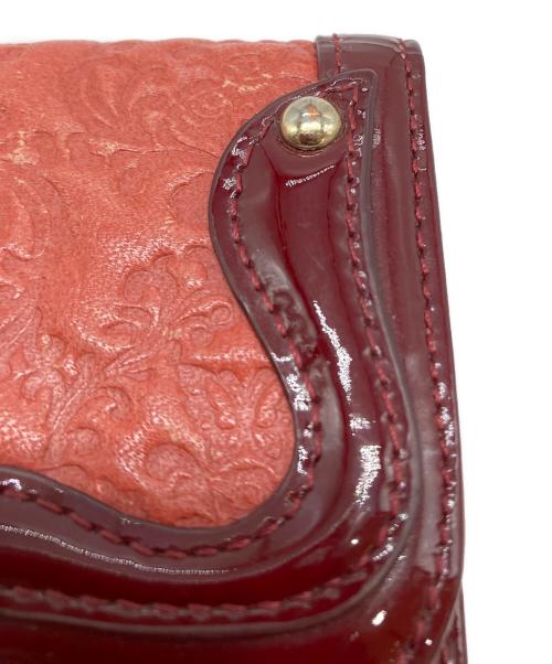 ANNA SUI（アナスイ）ANNA SUI (アナスイ) 3つ折り財布 ピンクの古着・服飾アイテム