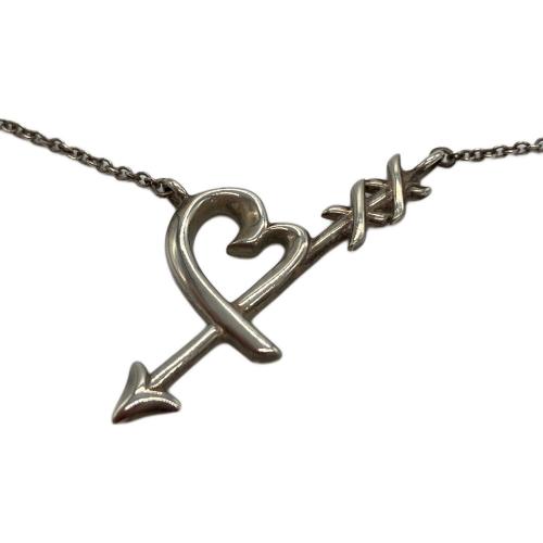 TIFFANY & Co.（ティファニー）TIFFANY & Co. (ティファニー) ラビングハートアローネックレスの古着・服飾アイテム