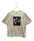 Saint Laurent Parisサンローランパリ）の古着「プリントTシャツ」｜ホワイト
