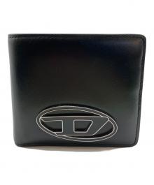 DIESEL（ディーゼル）の古着「2つ折り財布」｜ブラック