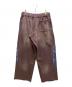 KAMIYA (カミヤ) FIRE Distressed Sweat Pants（ファイア ディストレスト スウェットパンツ） ブラウン サイズ:M：32000円
