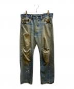 LEVI'Sリーバイス）の古着「デニムパンツ」｜スカイブルー
