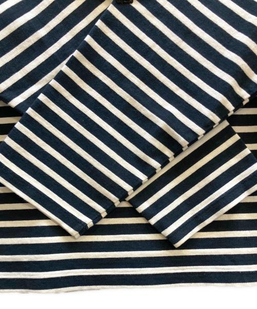 OUTIL（ウティ）OUTIL (ウティ) バスクシャツ ブラックの古着・服飾アイテム