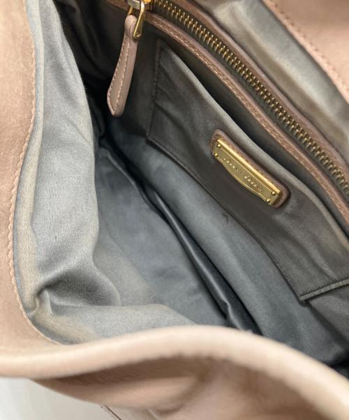 MIU MIU（ミュウミュウ）MIU MIU (ミュウミュウ) 2WAYショルダーバッグ ピンクの古着・服飾アイテム