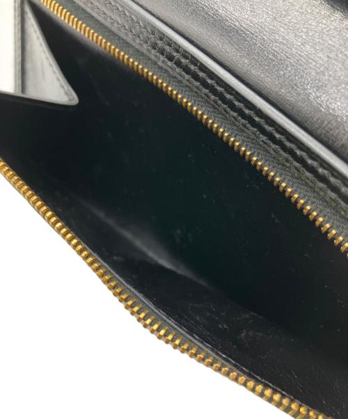 HERMES（エルメス）HERMES (エルメス) ペアン二つ折り長財布 ブラックの古着・服飾アイテム