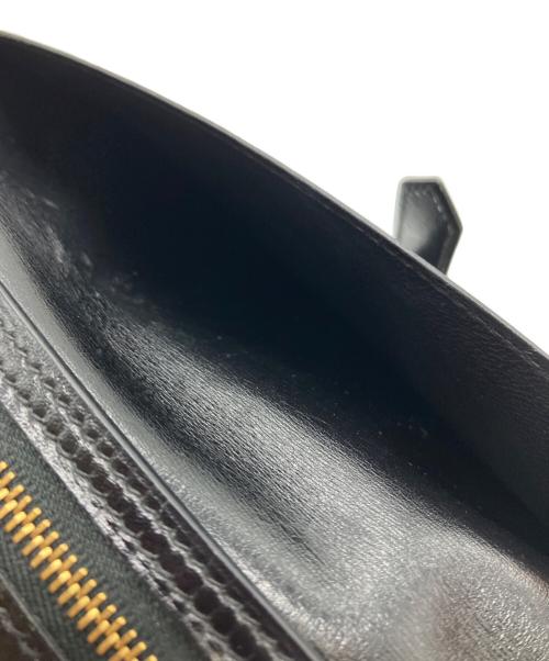 HERMES（エルメス）HERMES (エルメス) ペアン二つ折り長財布 ブラックの古着・服飾アイテム