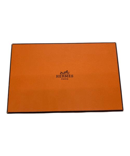 HERMES（エルメス）HERMES (エルメス) ペアン二つ折り長財布 ブラックの古着・服飾アイテム