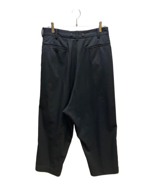 Y's….（ワイズビー）Y's…. (ワイズビー) WOOL TROPICAL SAROUEL PANTS ブラック サイズ:2の古着・服飾アイテム