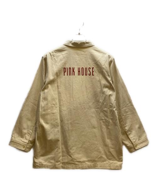 PINK HOUSE（ピンクハウス）PINK HOUSE (ピンクハウス) カバーオール アイボリー サイズ:FREEの古着・服飾アイテム
