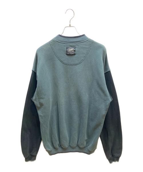 Columbia（コロンビア）Columbia (コロンビア) ロゴスウェット グリーン サイズ:Mの古着・服飾アイテム