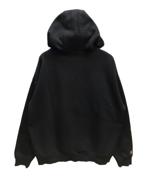 GRAF&WU（グラフアンドユー）GRAF&WU (グラフアンドユー) プルオーバーパーカー ブラック サイズ:XLの古着・服飾アイテム