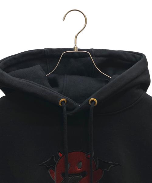 GRAF&WU（グラフアンドユー）GRAF&WU (グラフアンドユー) プルオーバーパーカー ブラック サイズ:XLの古着・服飾アイテム