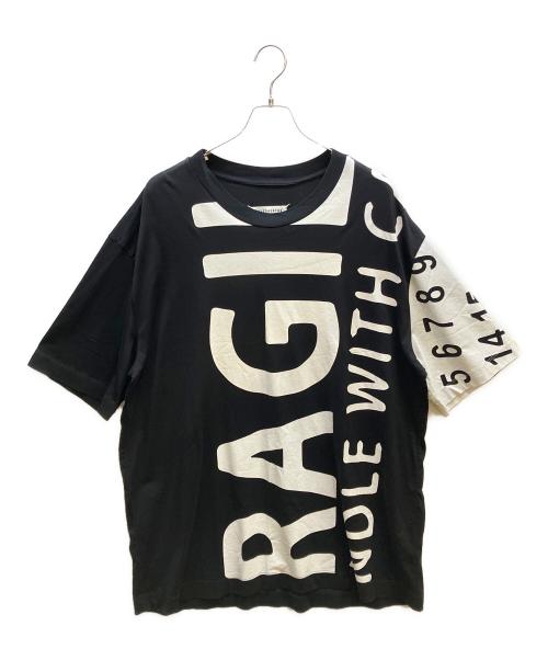 Maison Margiela（メゾンマルジェラ）Maison Margiela (メゾンマルジェラ) 半袖カットソー ブラック サイズ:50の古着・服飾アイテム