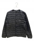 mont-bellモンベル）の古着「スペリオダウンラウンドネックジャケット」｜ブラック