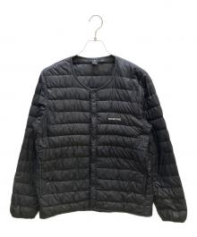 mont-bell（モンベル）の古着「スペリオダウンラウンドネックジャケット」｜ブラック