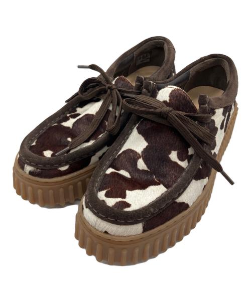 CLARKS（クラークス）CLARKS (クラークス) Torhill Bee   ブラウン サイズ:24ｃｍの古着・服飾アイテム