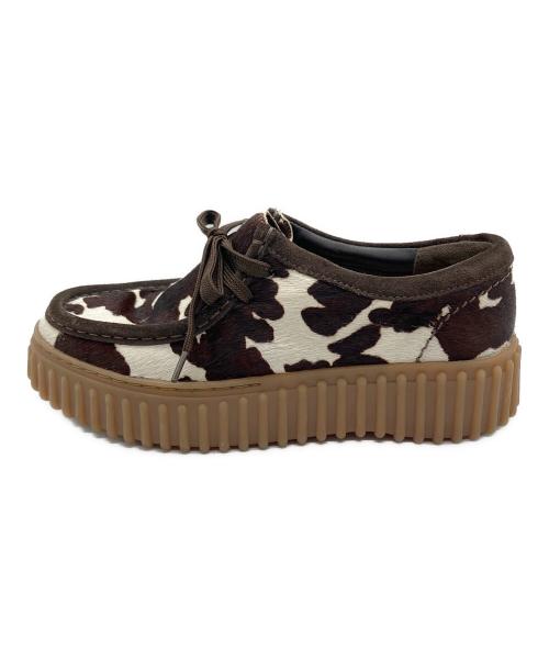 CLARKS（クラークス）CLARKS (クラークス) Torhill Bee   ブラウン サイズ:24ｃｍの古着・服飾アイテム