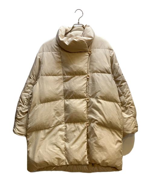 Snidel（スナイデル）Snidel (スナイデル) Sustainableミドルダウンコート ベージュ サイズ:Oの古着・服飾アイテム