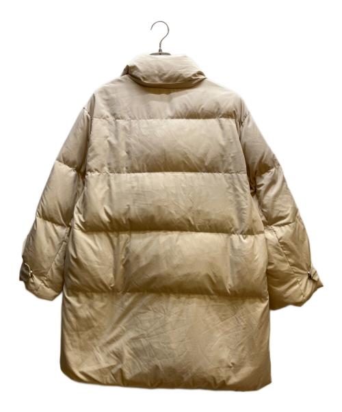 Snidel（スナイデル）Snidel (スナイデル) Sustainableミドルダウンコート ベージュ サイズ:Oの古着・服飾アイテム