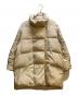 Snidel（スナイデル）の古着「Sustainableミドルダウンコート」｜ベージュ