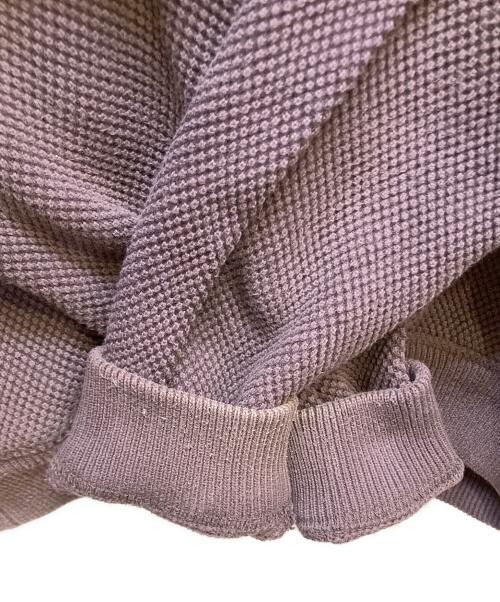 crepuscule（クレプスキュール）crepuscule (クレプスキュール) 鹿の子Vネックカーディガン ブラウン サイズ:１の古着・服飾アイテム