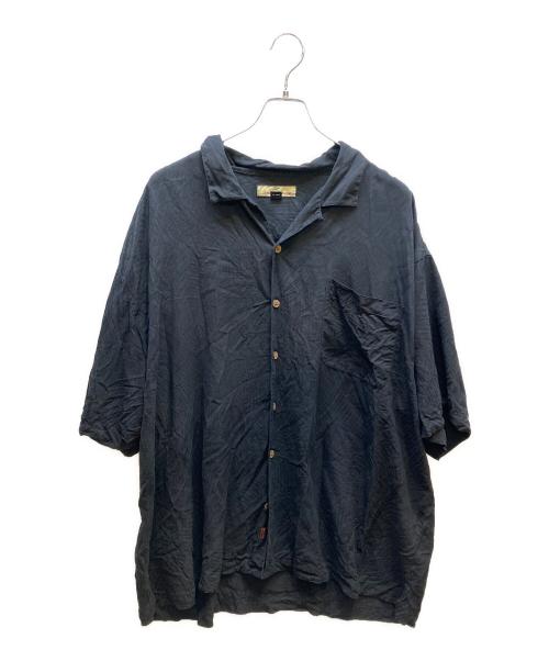 TOMMY BAHAMA（トミーバハマ）TOMMY BAHAMA (トミーバハマ) アロハシャツ ブラック サイズ:XXLの古着・服飾アイテム