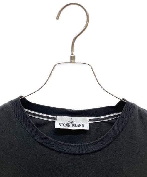STONE ISLAND（ストーンアイランド）STONE ISLAND (ストーンアイランド) BLOCK THREE ブラック サイズ:Lの古着・服飾アイテム