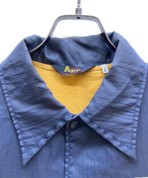 A BATHING APE（アベイシングエイプ）A BATHING APE (アベイシングエイプ) コーチジャケット ネイビー サイズ:Lの古着・服飾アイテム
