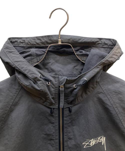 stussy（ステューシー）stussy (ステューシー) BEACH SHELL WAVE DYE グレー サイズ:Lの古着・服飾アイテム