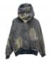 9090（9090）の古着「Yoke Denim Zip Hoodie」｜グレー