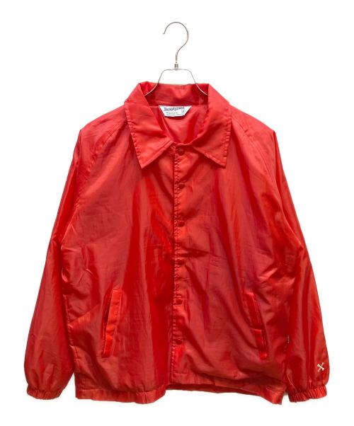 BLUCO WORK GARMENT（ブルコ ワーク ガーメント）BLUCO WORK GARMENT (ブルコ ワーク ガーメント) コーチジャケット レッド サイズ:Sの古着・服飾アイテム