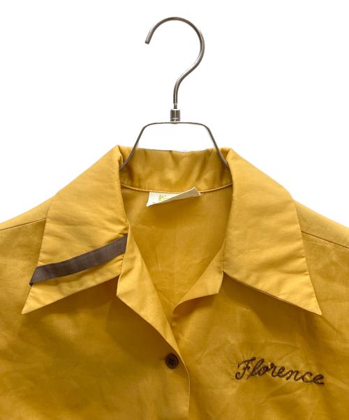 KING LOUIE（キングルイ）KING LOUIE (キングルイ) ボーリングシャツ イエロー サイズ:36の古着・服飾アイテム