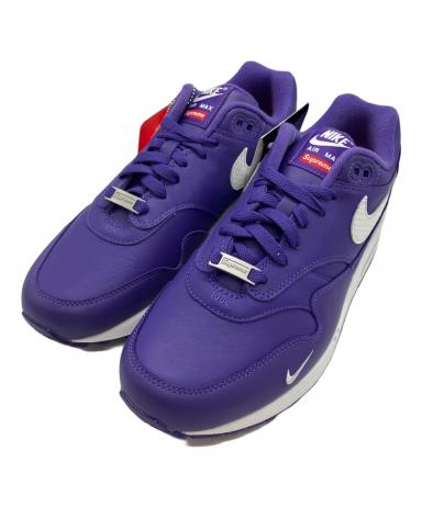 Supreme シュプリーム スニーカー UK9 1/2(28cm位) 紫 【古着】【中古】 中古・古着通販】NIKE (ナイキ) SUPREME (シュプリーム) AIR MAX 1 87