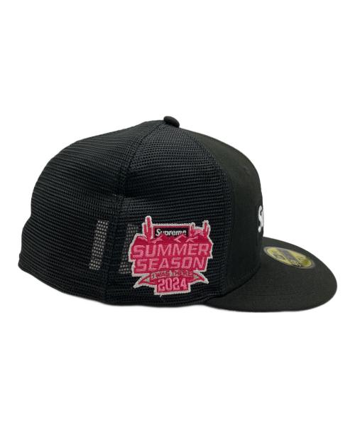 SUPREME（シュプリーム）Supreme (シュプリーム) New Era (ニューエラ) BOX LOGO MESH BACK ブラックの古着・服飾アイテム
