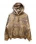 SUPREME（シュプリーム）の古着「Jacquard Stripe Hooded Sweatshirt」｜ブラウン