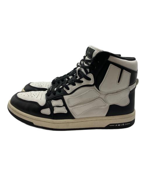 AMIRI（アミリ）AMIRI (アミリ) SKEL TOP HI ホワイト×ブラック サイズ:27の古着・服飾アイテム