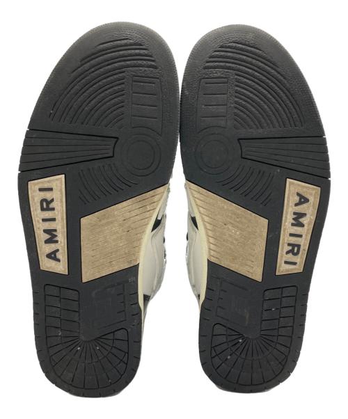 AMIRI（アミリ）AMIRI (アミリ) SKEL TOP HI ホワイト×ブラック サイズ:27の古着・服飾アイテム
