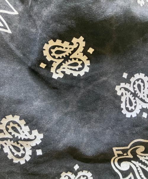 askyurself（アスクユアセルフ）askyurself (アスクユアセルフ) Paisley Print Shorts（ペイズリープリントショーツ） ブラック サイズ:Mの古着・服飾アイテム