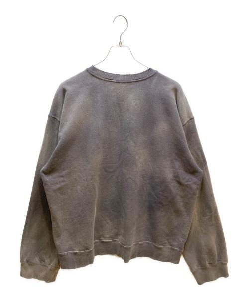 ANCELLM（アンセルム）ANCELLM (アンセルム) UNEVENNESS SWEAT SHIRT（アンイーブンネス スウェットシャツ） パープル サイズ:1の古着・服飾アイテム