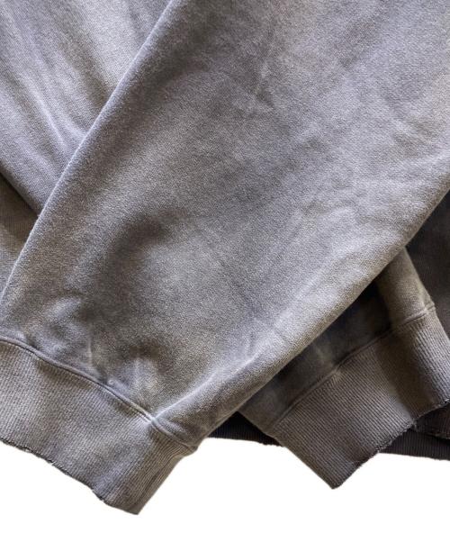 ANCELLM（アンセルム）ANCELLM (アンセルム) UNEVENNESS SWEAT SHIRT（アンイーブンネス スウェットシャツ） パープル サイズ:1の古着・服飾アイテム