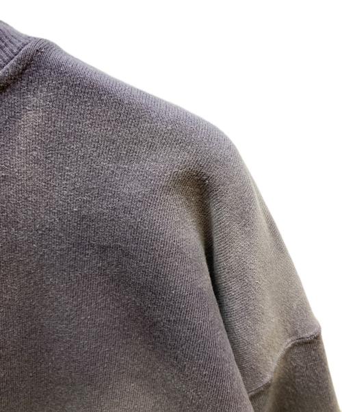 ANCELLM（アンセルム）ANCELLM (アンセルム) UNEVENNESS SWEAT SHIRT（アンイーブンネス スウェットシャツ） パープル サイズ:1の古着・服飾アイテム