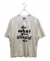 always do what you should do（オールウェイズ ドゥ ワット ユー シュッド ドゥ）の古着「半袖カットソー」｜ホワイト