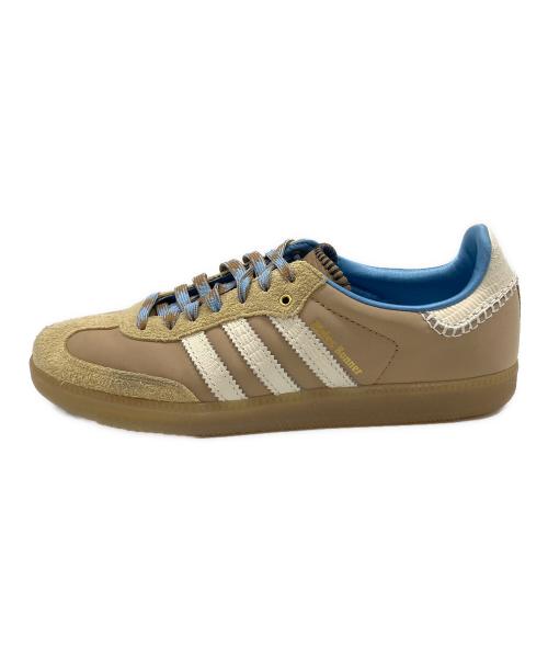 adidas（アディダス）adidas (アディダス) WALES BONNER (ウェールズボナー) Nylon Samba / ナイロンサンバ ベージュ×ブルー サイズ:29.5ｃｍの古着・服飾アイテム