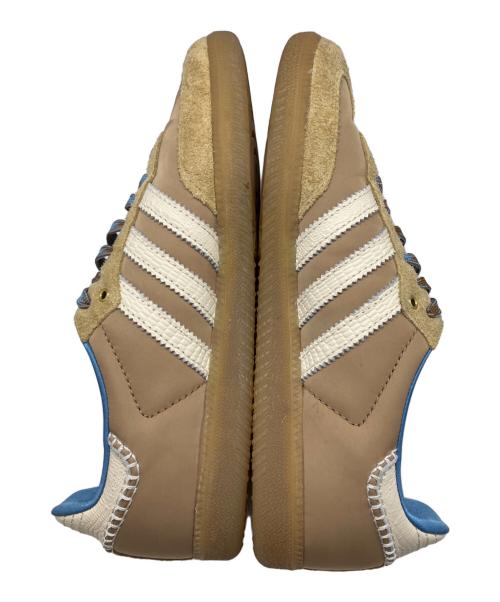 adidas（アディダス）adidas (アディダス) WALES BONNER (ウェールズボナー) Nylon Samba / ナイロンサンバ ベージュ×ブルー サイズ:29.5ｃｍの古着・服飾アイテム