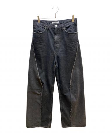 中古・古着通販】jieda (ジエダ) デニムパンツ ブラック サイズ:1