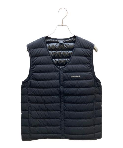 mont-bell（モンベル）mont-bell (モンベル) ダウンベスト ブラック サイズ:Mの古着・服飾アイテム