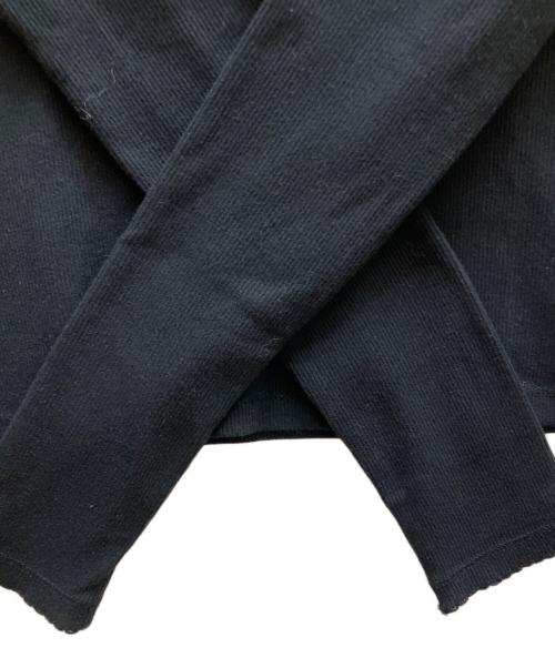 OPEN YY（オープンワイワイ）OPEN YY (オープンワイワイ) 長袖カットソー ブラック サイズ:Mの古着・服飾アイテム