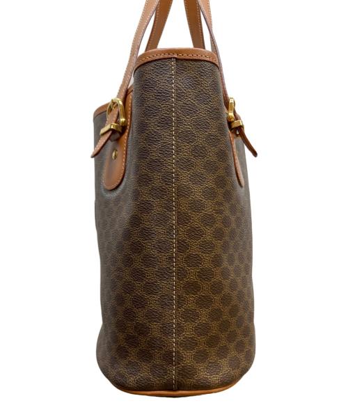 CELINE（セリーヌ）CELINE (セリーヌ) マカダム トートバッグ ブラウンの古着・服飾アイテム